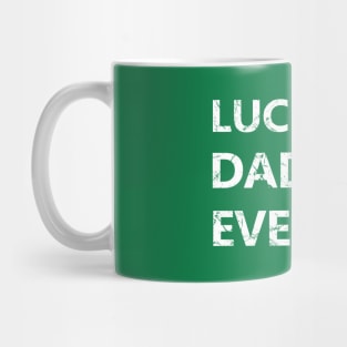 Luckiest Dad Ever - St Patrick's Day Gift for Dad Mug